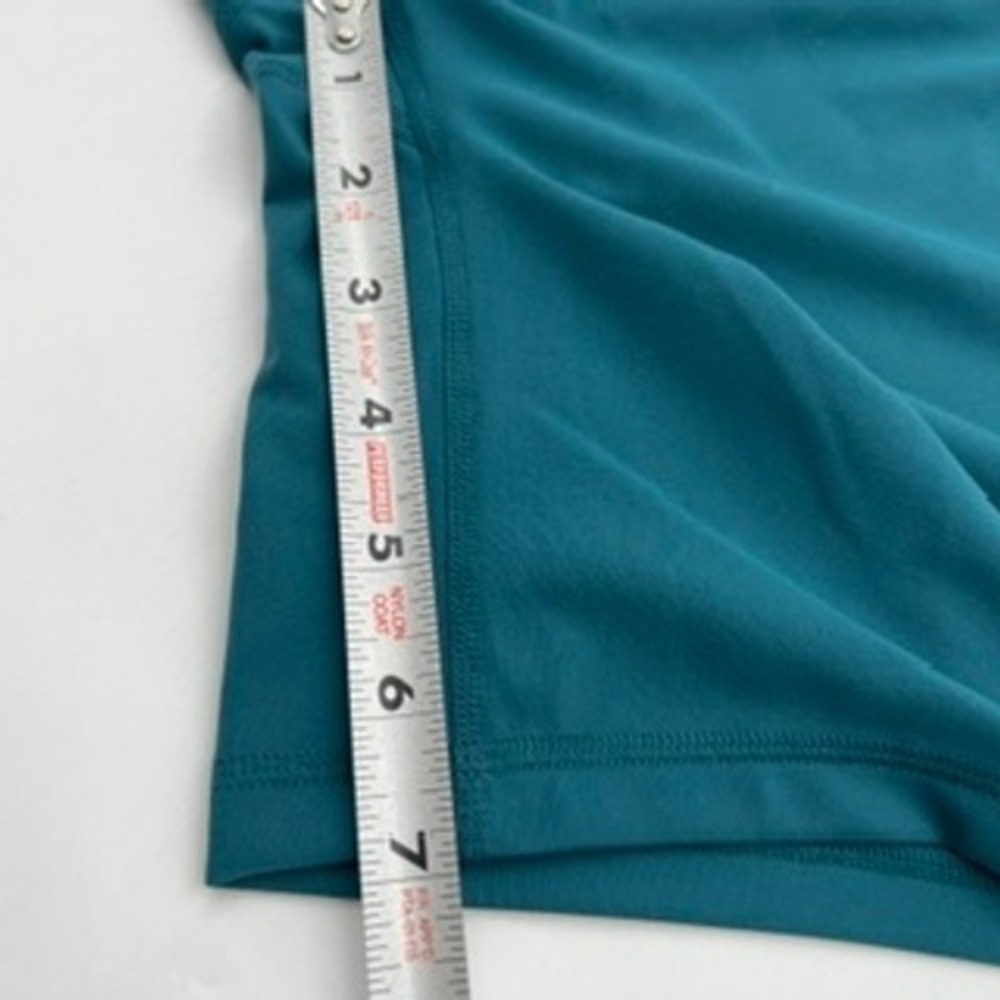 Isabel by Ingrid & Isabel Womens Maternity Romper Teal Green Medium NWT - Picture 5 of 7